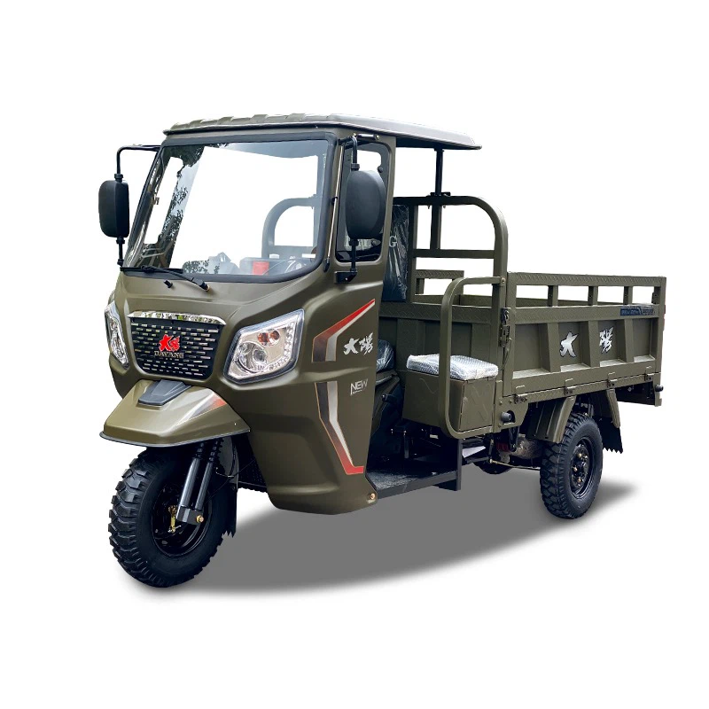 200cc Polttoainetehokas Cargo-kolmipyörämoottoripyörä